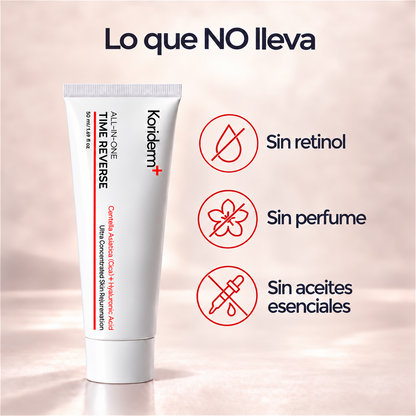 Lo que no lleva: sin retinol, sin perfume, sin aceites esenciales